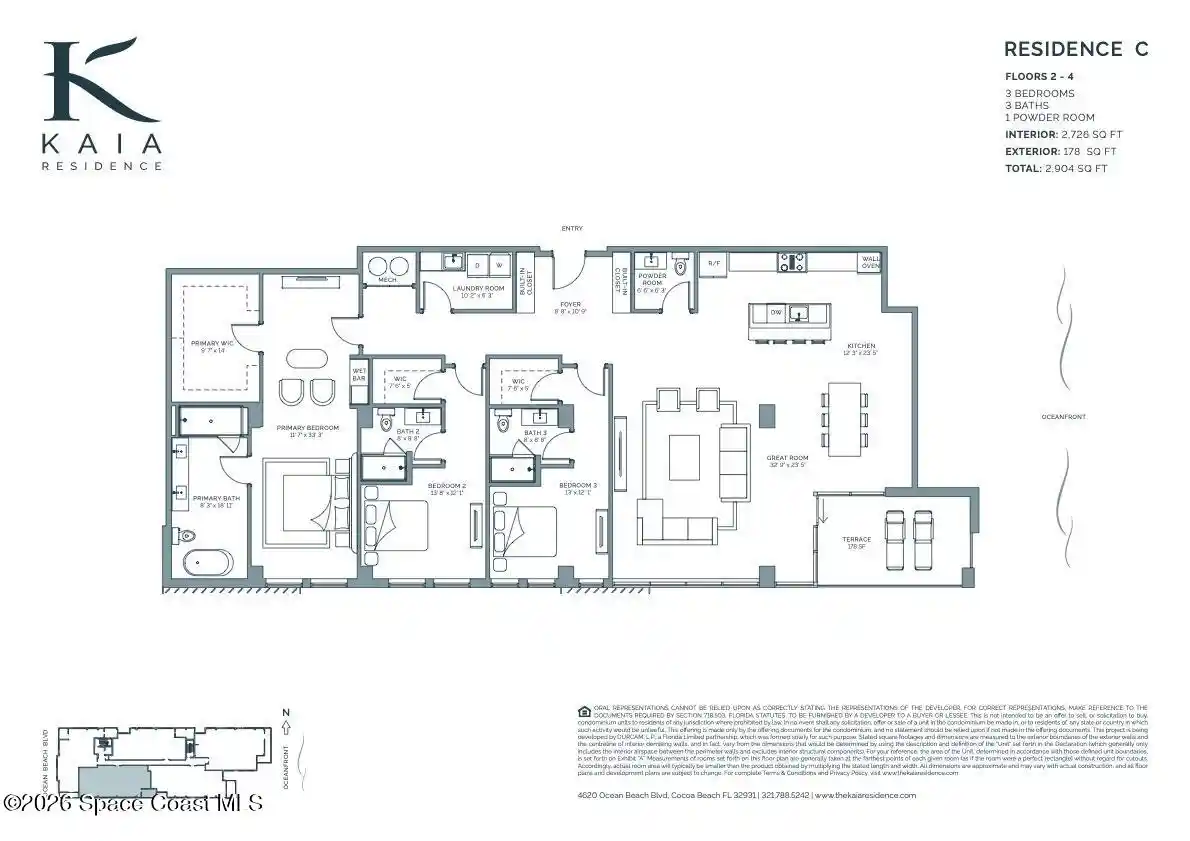 Listing Photo 13 - Condo for sale in 4620 Ocean Bch Blvd located at 4620 Ocean Bch Blvd, Cocoa Beach, FL 32931 - Unit #203