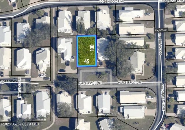 Photo 1 of Land for sale at 2035 Marlberry Ct NE, Palm Bay, FL 32905 | MLS# 1086465 | Listing updated on 2026-09-01