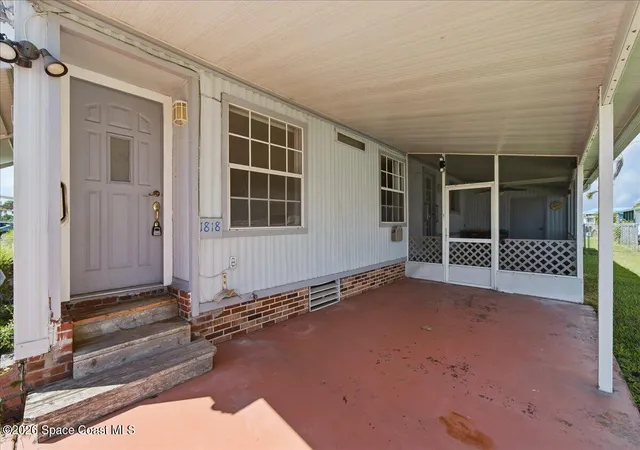 Photo 3 of Manufactured home for sale at 1818 Coco Plum St NE, Palm Bay, FL 32905 | MLS# 1086524 | Listing updated on 2026-09-05
