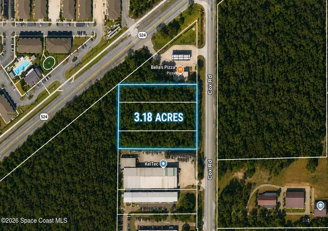 Photo 2 of Land for sale at 1525 Cox Rd, Cocoa, FL 32926 | MLS# 1086547 | Listing updated on 2026-09-01