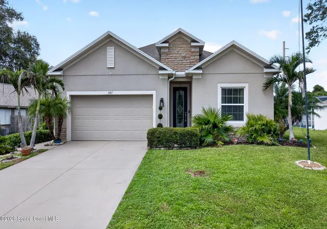 Photo 1 of Single family home for sale at 2407 Fallon Blvd Ne, Palm Bay, FL 32907 | MLS# 1086574 | Listing updated on 2026-09-17