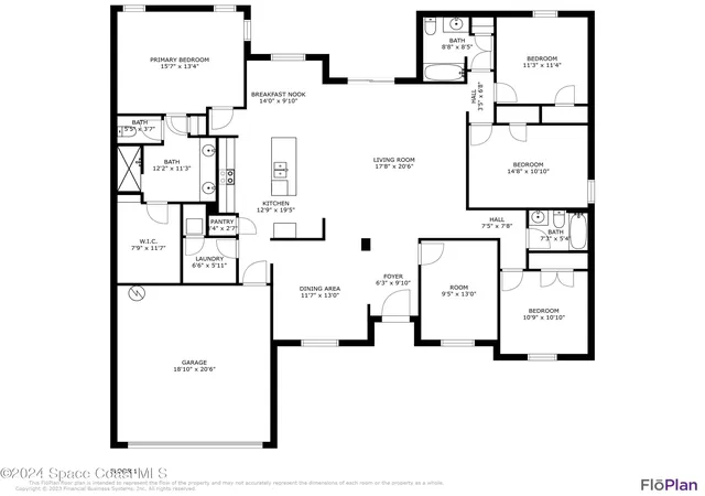 Photo 4 of Single family home for sale at 1717 Dalroy St NW, Palm Bay, FL 32907 | MLS# 1086720 | Listing updated on 2026-09-04
