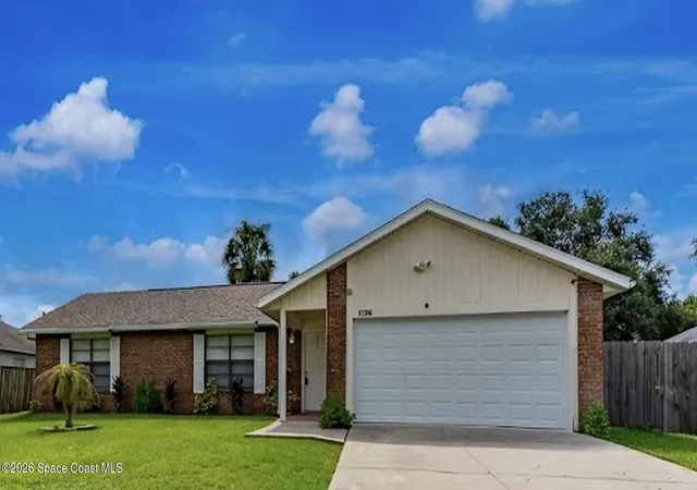Photo 1 of Single family home for sale at 1136 Lamplighter Dr Nw, Palm Bay, FL 32907 | MLS# 1086977 | Listing updated on 2026-09-18