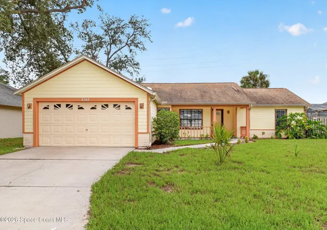 Photo 1 of Single family home for sale at 2265 Hickory Dr, Melbourne, FL 32935 | MLS# 1087188 | Listing updated on 2026-09-21