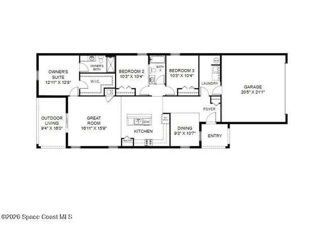 Photo 2 of Single family home for sale at 601 Sw Richmond Cir, Palm Bay, FL 32908 | MLS# 1086979 | Listing updated on 2026-09-14