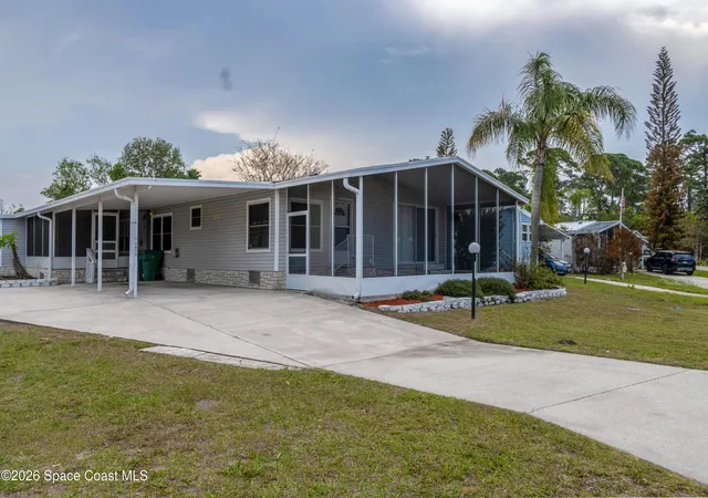 Manufactured home for sale at 1612 Cocoa Bay Blvd, Cocoa, FL 32926 | MLS# 1087119