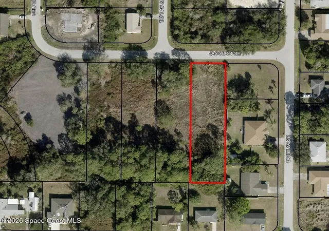 Photo 1 of Land for sale at 1254 Jacob St Se, Palm Bay, FL 32909 | MLS# 1087254 | Listing updated on 2026-09-10