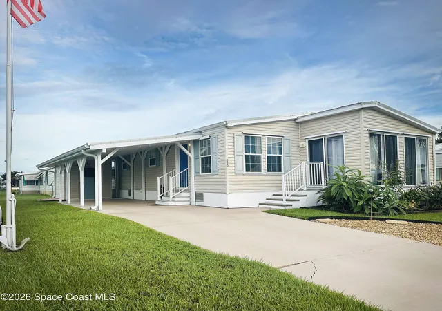 Photo 1 of Manufactured home for sale at 840 Hyacinth Cir, Sebastian, FL 32976 | MLS# 1087338 | Listing updated on 2026-09-12