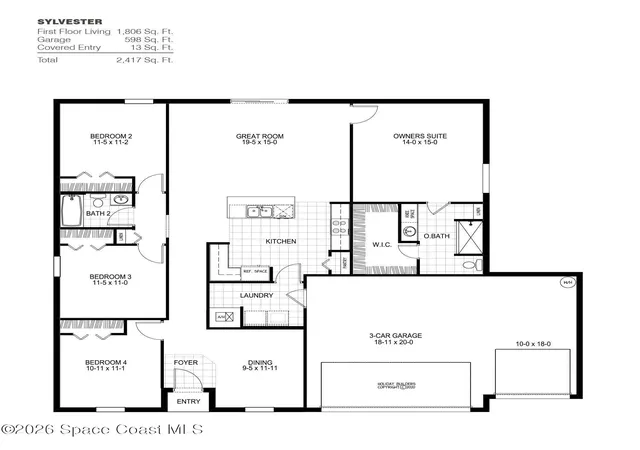 Photo 2 of Single family home for sale at 780 Seaton Rd SW, Palm Bay, FL 32908 | MLS# 1087554 | Listing updated on 2026-10-21
