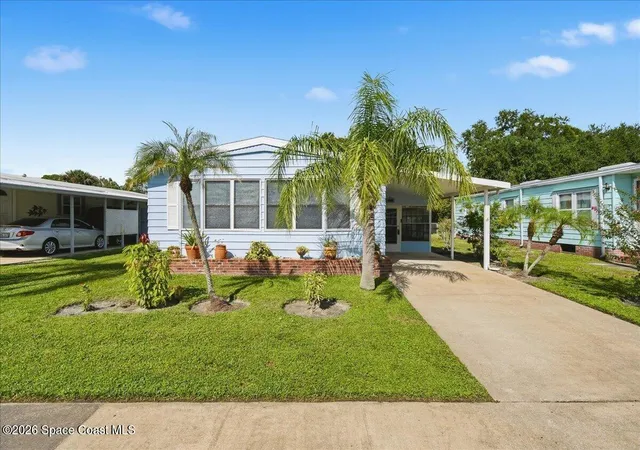 Photo 1 of Manufactured home for sale at 1884 Mango St Ne, Palm Bay, FL 32905 | MLS# 1087722 | Listing updated on 2026-09-17