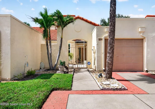 Photo 1 of Townhouse for sale at 734 Pine Is Dr, Melbourne, FL 32940 | MLS# 1088554 | Listing updated on 2026-10-29