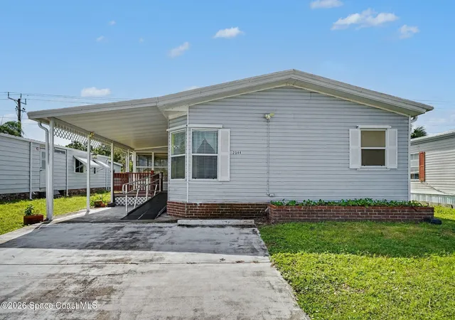 Manufactured home for sale at 2344 Royal Palm Dr NE, Palm Bay, FL 32905 | MLS# 1090696