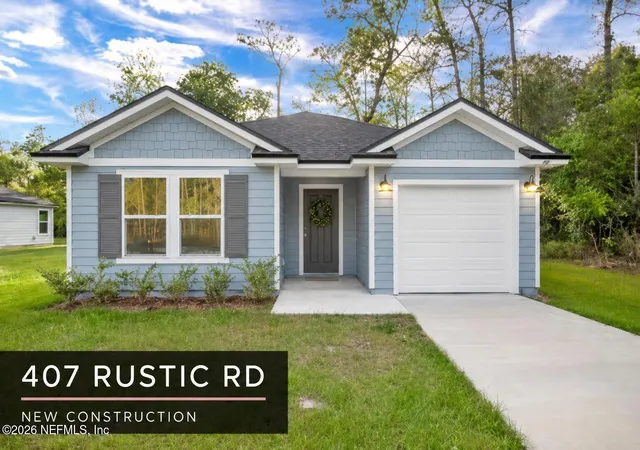 Photo 1 of Single family home for sale at 407 Rustic Rd, Satsuma, FL 32189 | MLS# 2139575 | Listing updated on 2026-09-10