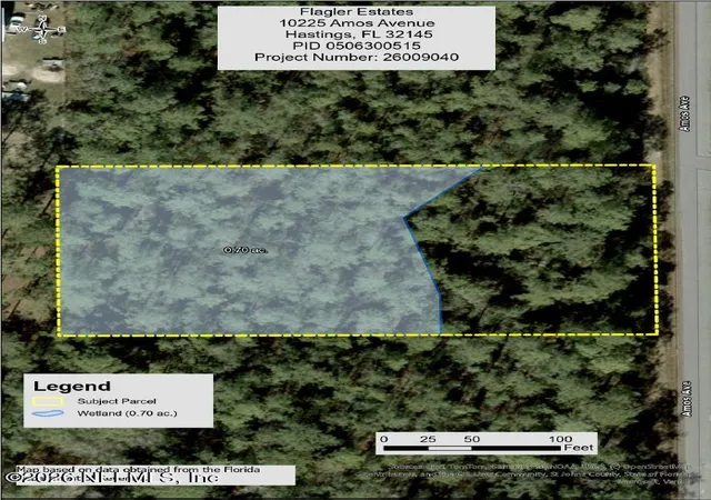 Photo 2 of Land for sale at 10225 Amos Ave, Hastings, FL 32145 | MLS# 2147290 | Listing updated on 2026-09-08