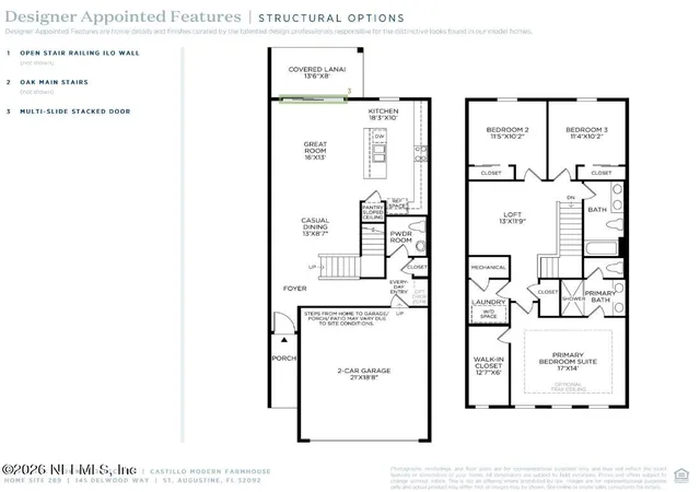 Photo 2 of Townhouse for sale at 145 Delwood Way, Saint Augustine, FL 32092 | MLS# 2154874 | Listing updated on 2026-10-27