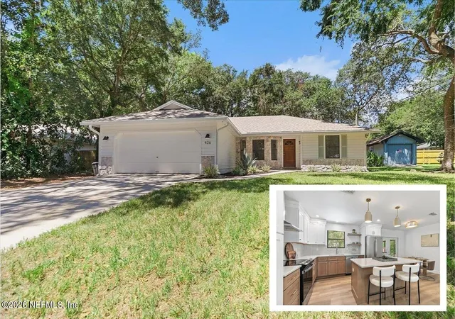 Photo 1 of Sale Pending at 426 Jasmine Rd, Saint Augustine, FL 32086 | MLS# 2157135 | Listing updated on 2026-10-19