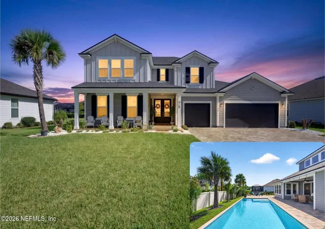 Photo 1 of Single family home for sale at 75 Crossfield Pl, Saint Augustine, FL 32092 | MLS# 2160062 | Listing updated on 2026-09-09
