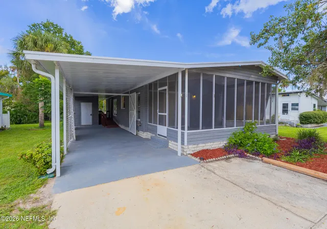 Photo 1 of Manufactured home for sale at 140 Pine Lake Dr, Satsuma, FL 32189 | MLS# 2162843 | Listing updated on 2026-09-09