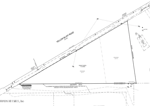Photo 2 of Land for sale at 15551 Yellow Blf Rd, Jacksonville, FL 32226 | MLS# 2163072 | Listing updated on 2026-09-02