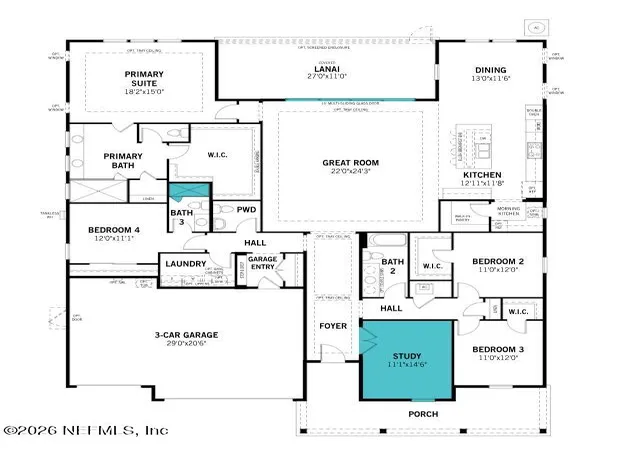 Photo 2 of Single family home for sale at 93 Wagonbrook Way, Saint Johns, FL 32259 | MLS# 2163262 | Listing updated on 2026-09-14