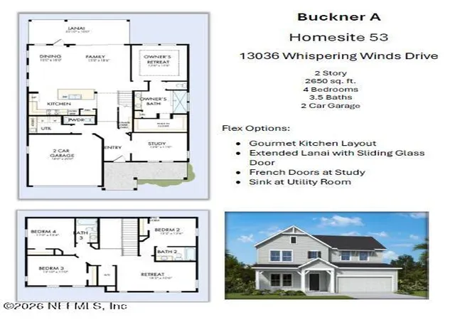 Photo 2 of Single family home for sale at 13036 Whispering Winds Dr, Jacksonville, FL 32256 | MLS# 2163858 | Listing updated on 2026-09-08