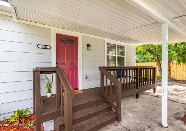 Photo 2 of Single family home for sale at 450 S Volusia St, Saint Augustine, FL 32084 | MLS# 2163613 | Listing updated on 2026-09-10
