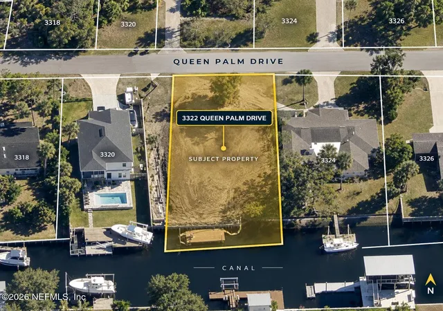 Photo 1 of Land for sale at 3322 Queen Palm Dr, Jacksonville Beach, FL 32250 | MLS# 2163872 | Listing updated on 2026-09-09