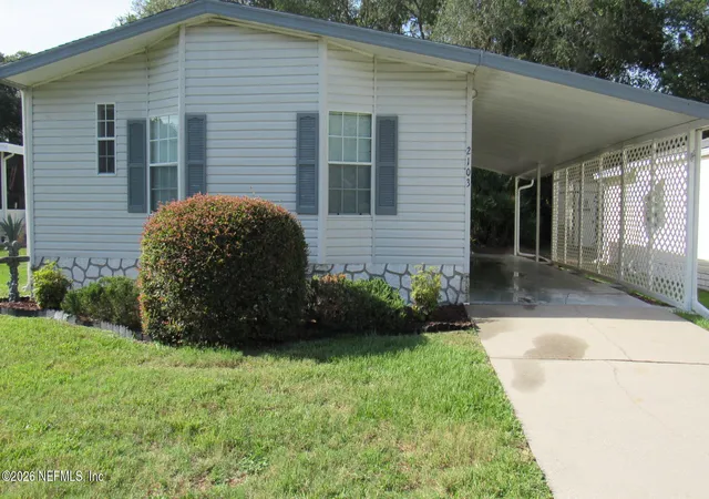 Photo 1 of Manufactured home for sale at 2103 Stacey Dr, Mount Dora, FL 32757 | MLS# 2164411 | Listing updated on 2026-09-11