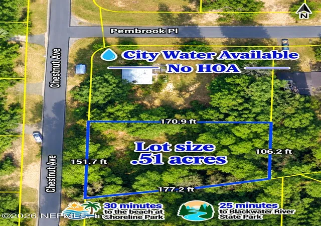 Land for sale at 5324 Chestnut Ave, Milton, FL 32571 | MLS# 2165161