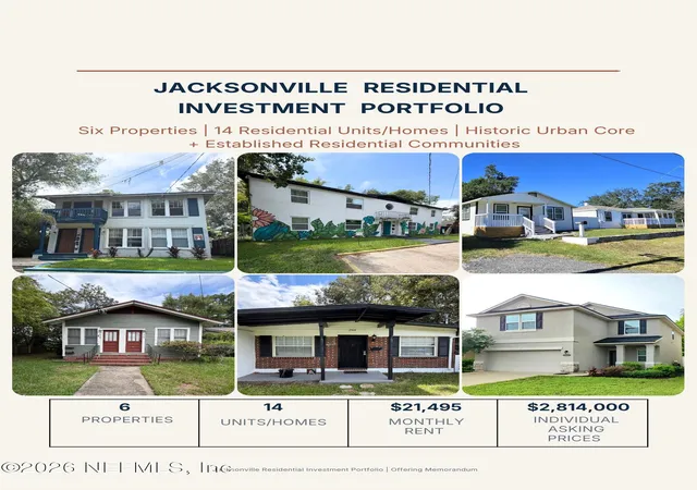 Photo 2 of Multi family home for sale at 2564 W 23rd Street, Jacksonville, FL 32209 | MLS# 2165796 | Listing updated on 2026-09-25