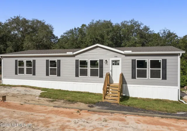 Photo 1 of Manufactured home for sale at 7656 Silver Sands Rd, Keystone Heights, FL 32656 | MLS# 2165586 | Listing updated on 2026-10-06