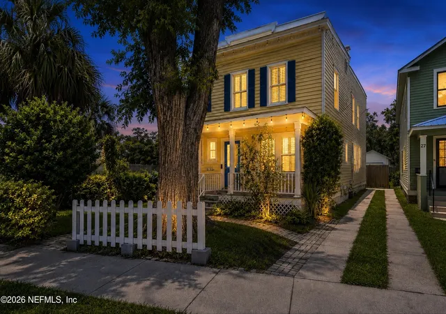 Photo 2 of Single family home for sale at 29 Grant St, Saint Augustine, FL 32084 | MLS# 2165996 | Listing updated on 2026-10-04