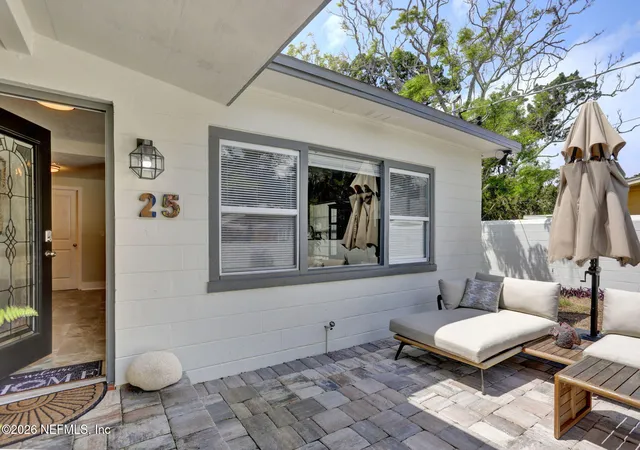 Photo 2 of Single family home for sale at 25 Coquina Ave, Saint Augustine, FL 32080 | MLS# 2167258 | Listing updated on 2026-10-20