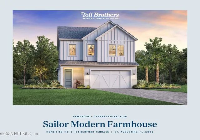 Photo 1 of Single family home for sale at 153 Bedford Ter, Saint Augustine, FL 32092 | MLS# 2168147 | Listing updated on 2026-10-24