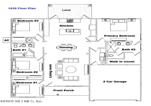 Photo 2 of Single family home for sale at 434 Se 72nd Street, Starke, FL 32091 | MLS# 2168494 | Listing updated on 2026-10-16