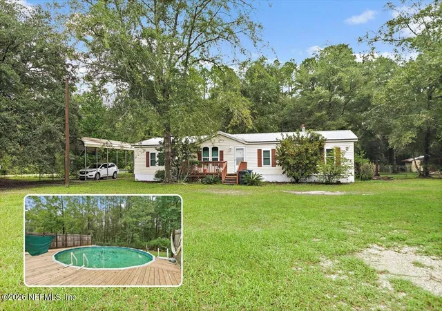 Photo 1 of Manufactured home for sale at 1776 Tustenuggee Ct, Bryceville, FL 32009 | MLS# 2168752 | Listing updated on 2026-10-29