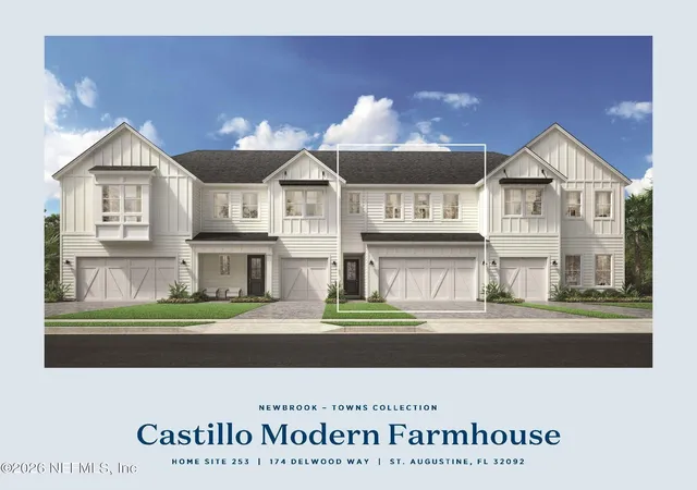 Photo 1 of Townhouse for sale at 174 Delwood Way, Saint Augustine, FL 32092 | MLS# 2169589 | Listing updated on 2026-10-26