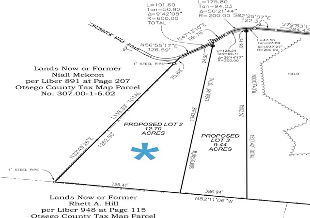 Photo 1 of Sale Pending at Lot 2 Burdick Hill Rd, Otego, NY 13825 | MLS# R1529115 | Listing updated on 2026-08-25