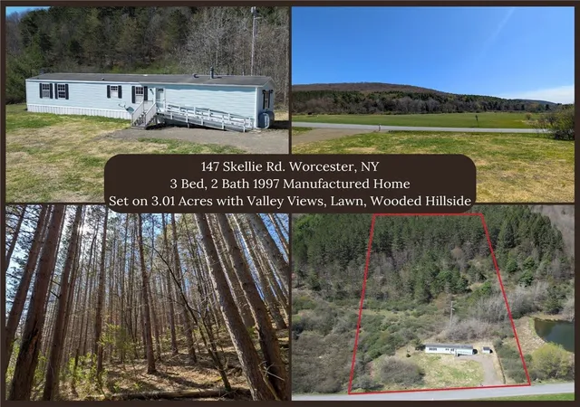 Photo 1 of Sale Pending at 147 Skellie Rd, Worcester, NY 12197 | MLS# R1674046 | Listing updated on 2026-09-02