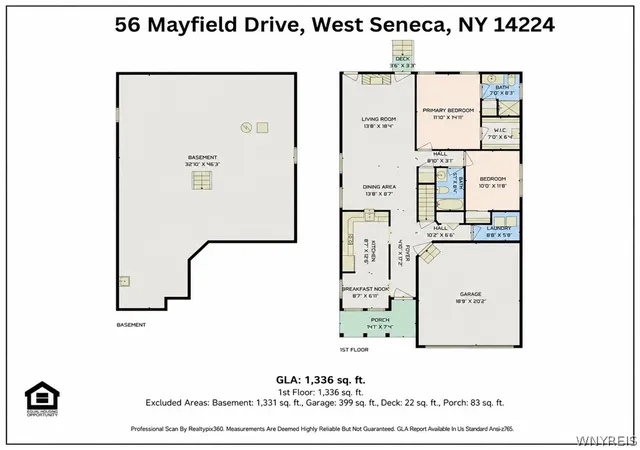 Photo 3 of Single family home for sale at 56 Mayfield Dr, Buffalo, NY 14224 | MLS# B1689344 | Listing updated on 2026-09-13