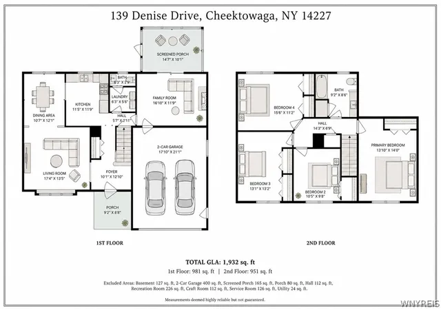 Photo 3 of Single family home for sale at 139 Denise Dr, Buffalo, NY 14227 | MLS# B1699206 | Listing updated on 2026-08-30