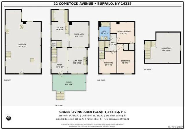 Photo 2 of Single family home for sale at 22 Comstock Ave, Buffalo, NY 14215 | MLS# B1703344 | Listing updated on 2026-08-16