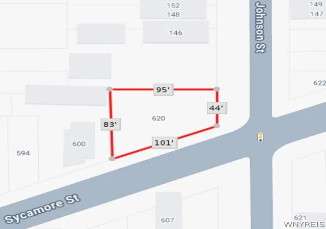 Photo 3 of Land for sale at 620 Sycamore St, Buffalo, NY 14212 | MLS# B1707200 | Listing updated on 2026-08-14