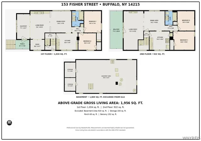 Photo 3 of Multi family home for sale at 153 Fisher St, Buffalo, NY 14215 | MLS# B1708311 | Listing updated on 2026-08-23