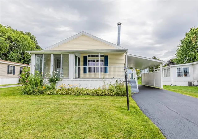 Photo 1 of Manufactured home for sale at 6385 Kims Dr #B148, Victor, NY 14564 | MLS# R1708935 | Listing updated on 2026-09-02