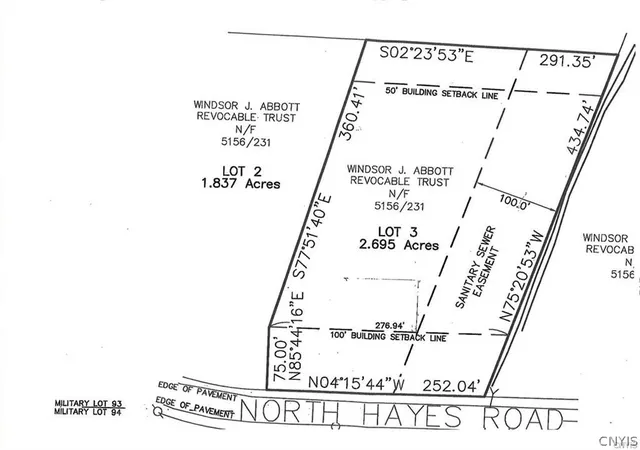 Photo 50 of Single family home for sale at Lot 3nr N Hayes Rd, Lysander, NY 13027 | MLS# S1712828 | Listing updated on 2026-09-09