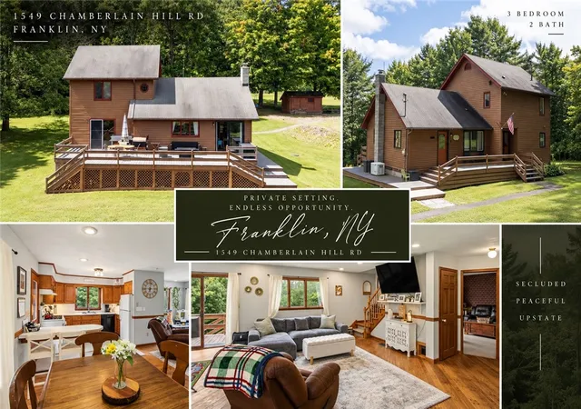 Photo 1 of Single family home for sale at 1549 Chamberlain Hl Rd, Franklin, NY 13775 | MLS# R1713423 | Listing updated on 2026-09-10