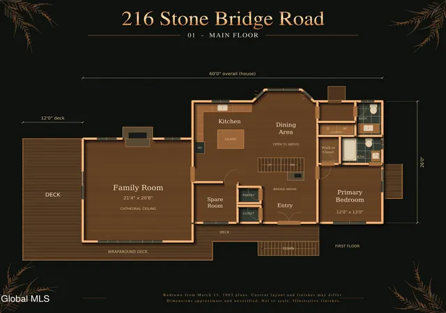 Photo 3 of Single family home for sale at 216 Stone Brg Rd, Pottersville, NY 12860 | MLS# 202628795 | Listing updated on 2026-10-24