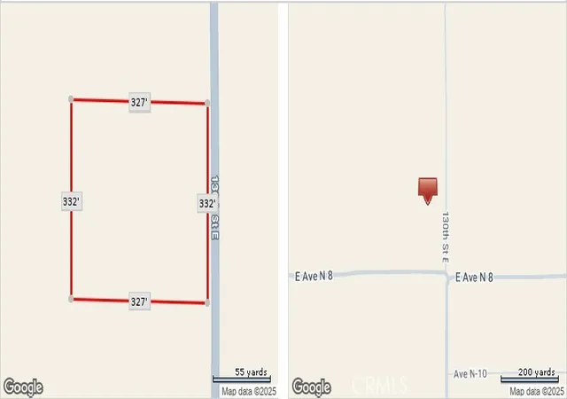 Land for sale at 130 6 E Ave N, Palmdale, CA 93550 | MLS# SR25241588
