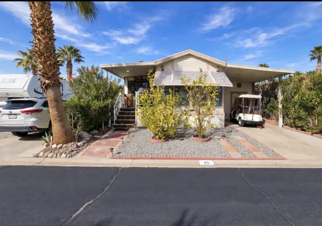 Photo 2 of Manufactured home for sale at 16400 Bubbling Wells Rd #95, Desert Hot Springs, CA 92240 | MLS# 219141862DA | Listing updated on 2026-09-14